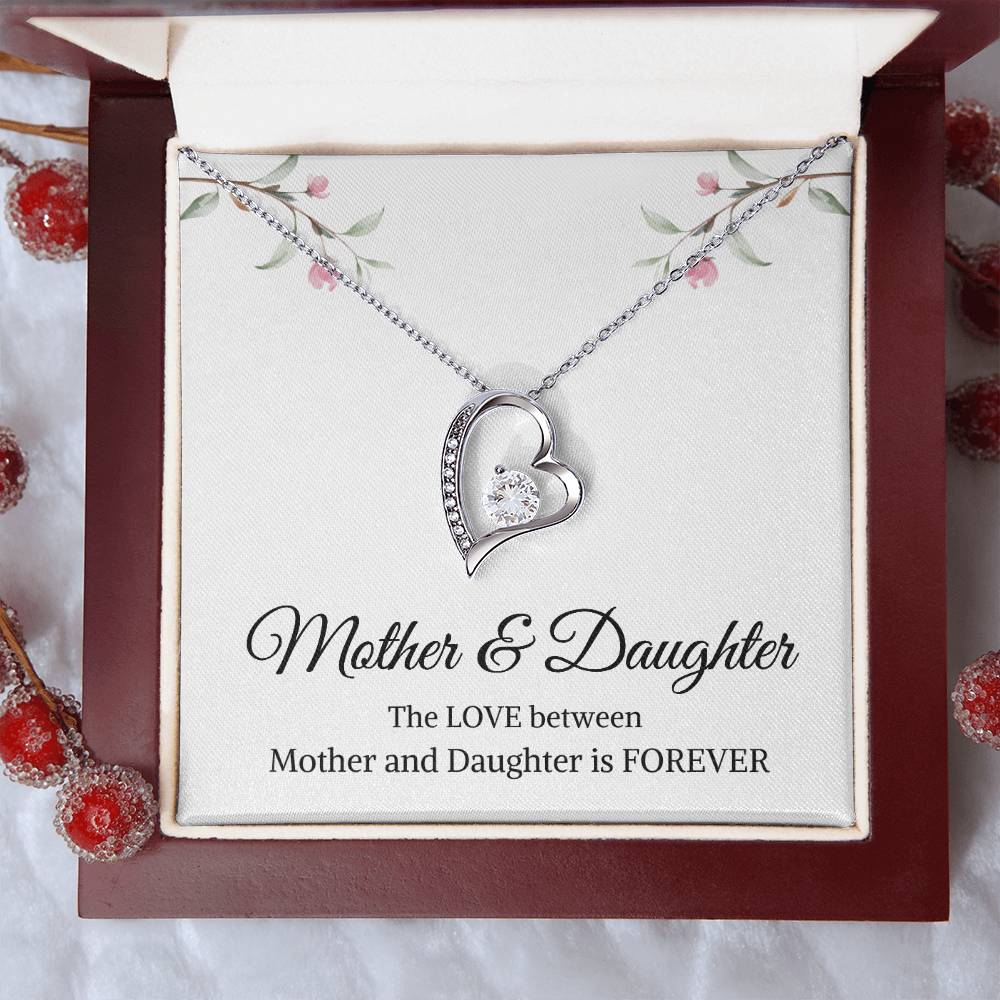 Mother & Daughter | The Love Between Mother & Daughter is Forever| Forever Love Necklace