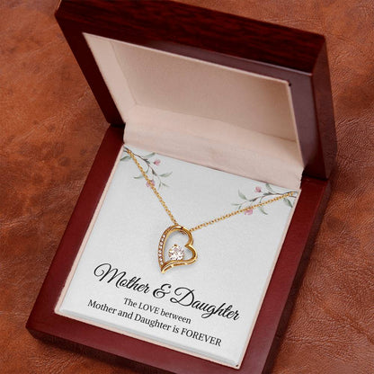 Mother & Daughter | The Love Between Mother & Daughter is Forever| Forever Love Necklace