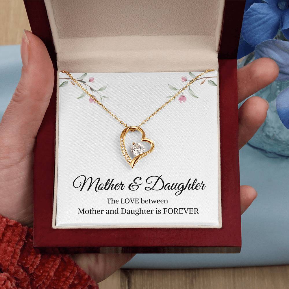 Mother & Daughter | The Love Between Mother & Daughter is Forever| Forever Love Necklace