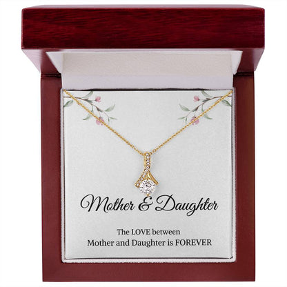 Mother & Daughter | The Love between Mother & Daughter is Forever | Alluring Beauty Necklace