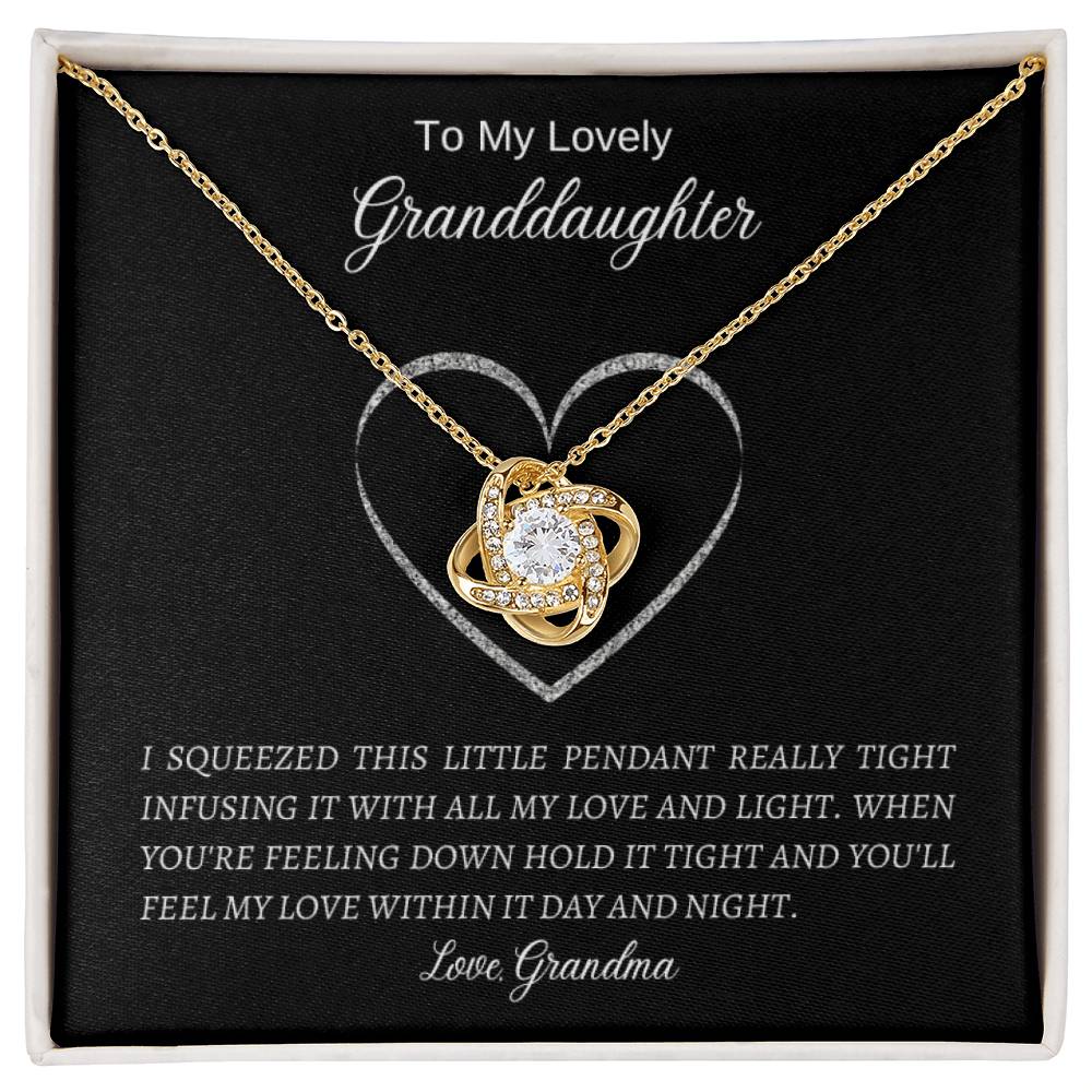 Granddaughter Love Knot Necklace | All My Love