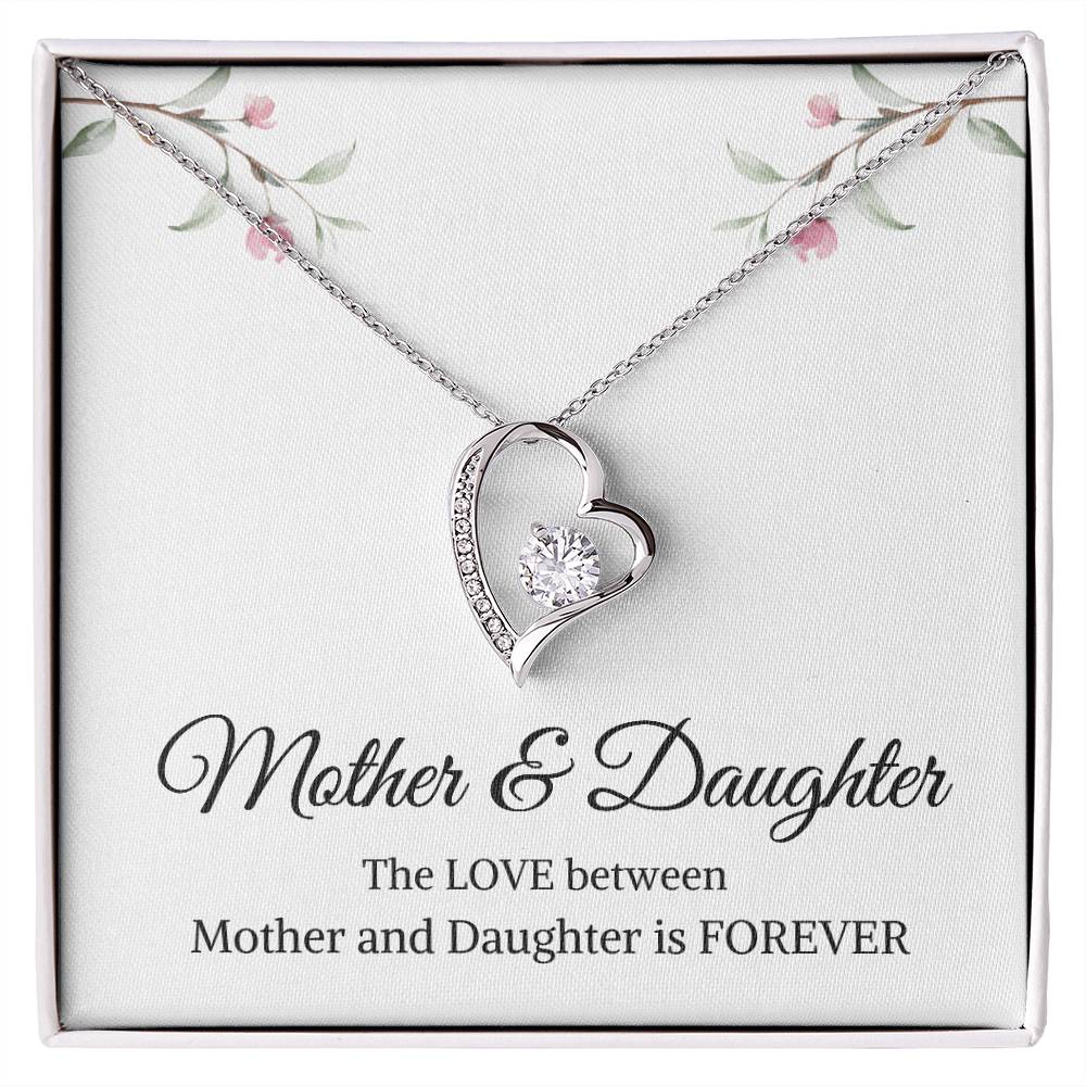 Mother & Daughter | The Love Between Mother & Daughter is Forever| Forever Love Necklace