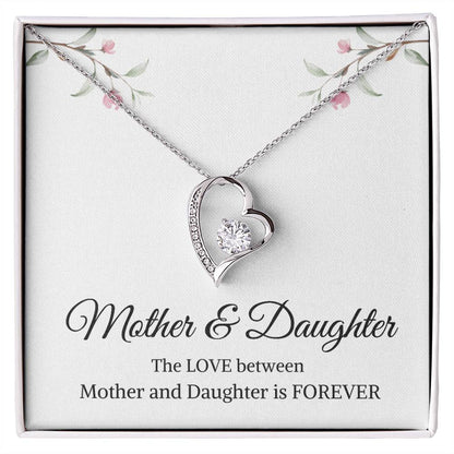 Mother & Daughter | The Love Between Mother & Daughter is Forever| Forever Love Necklace