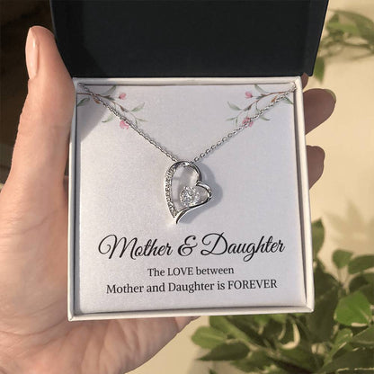 Mother & Daughter | The Love Between Mother & Daughter is Forever| Forever Love Necklace