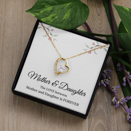 Mother & Daughter | The Love Between Mother & Daughter is Forever| Forever Love Necklace