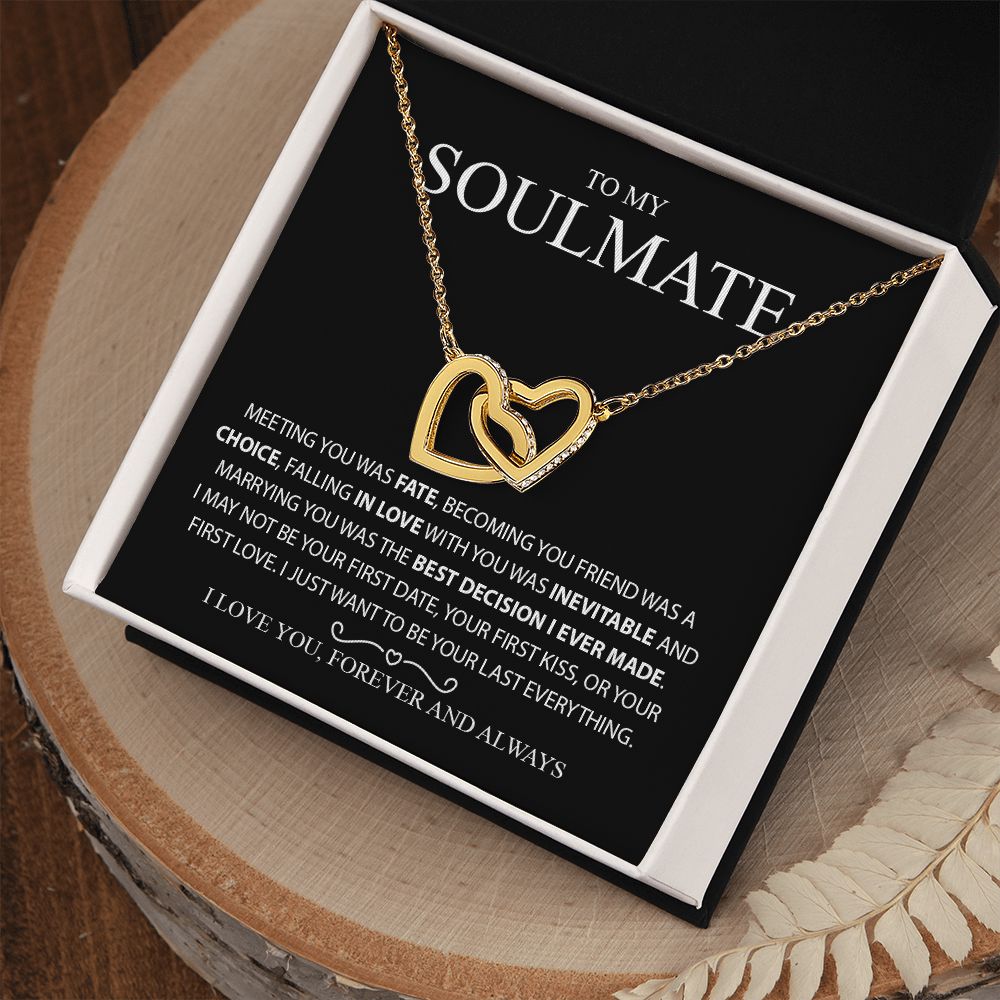 My Soulmate | Fate - Interlocking Hearts Necklace