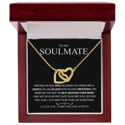 My Soulmate | Fate - Interlocking Hearts Necklace