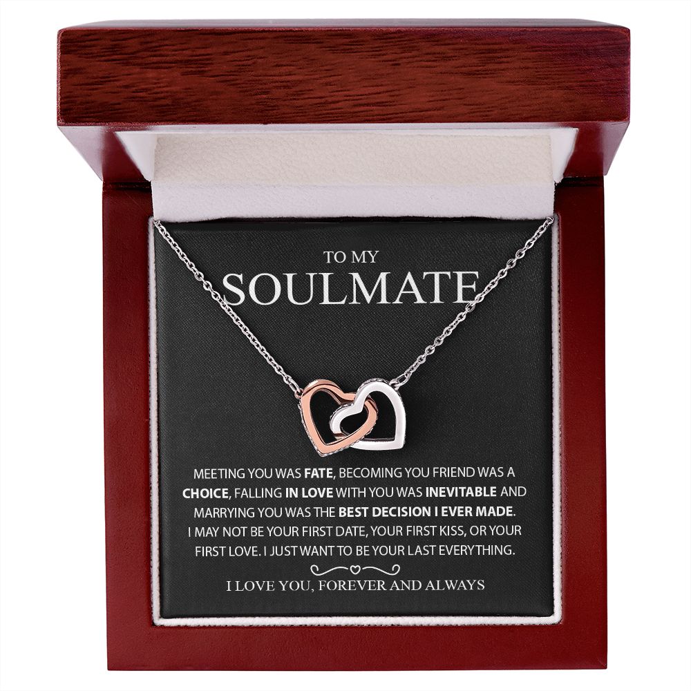 My Soulmate | Fate - Interlocking Hearts Necklace